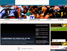 Tablet Screenshot of billard.sports17.fr