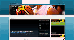 Desktop Screenshot of handball.sports17.fr