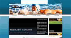 Desktop Screenshot of natation.sports17.fr